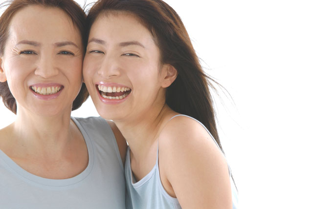 母と娘のビューティーイメージ